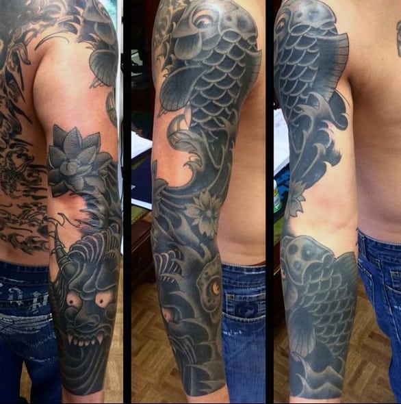 Koi Fish Tattoos For Men