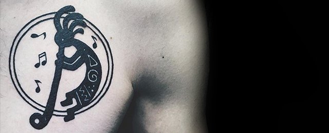 40 Kokopelli Tattoo Designs for Men
