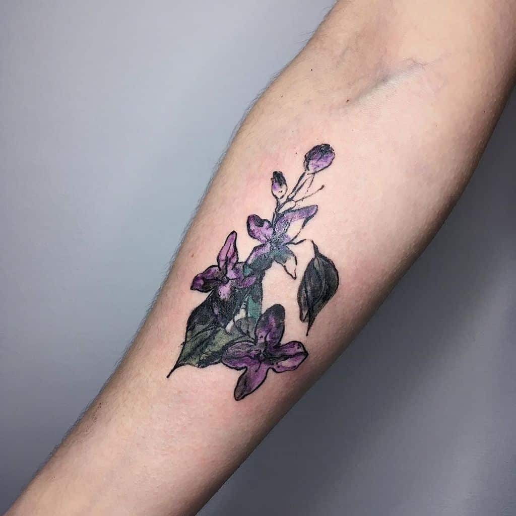 Tattoo uploaded by Sophia Rusina  Lilac  Tattoodo