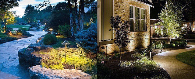 Top 70 Best Landscape Lighting Ideas – Front And Backyard Illumination