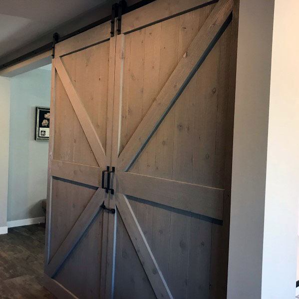 Top 60 Best Sliding Interior Barn Door Ideas - Interior Designs