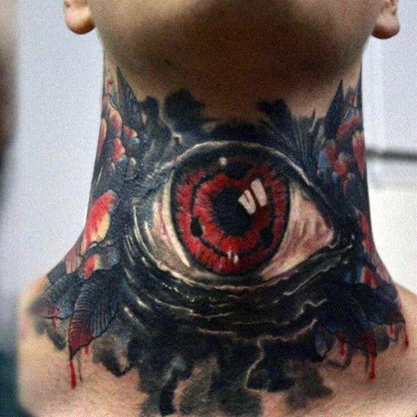 Eye tatto on neckTikTok Search