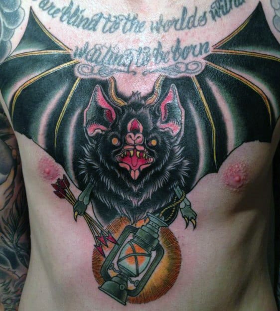 Superb Bat Tattoo On Shoulder  Tattoo Designs Tattoo Pictures