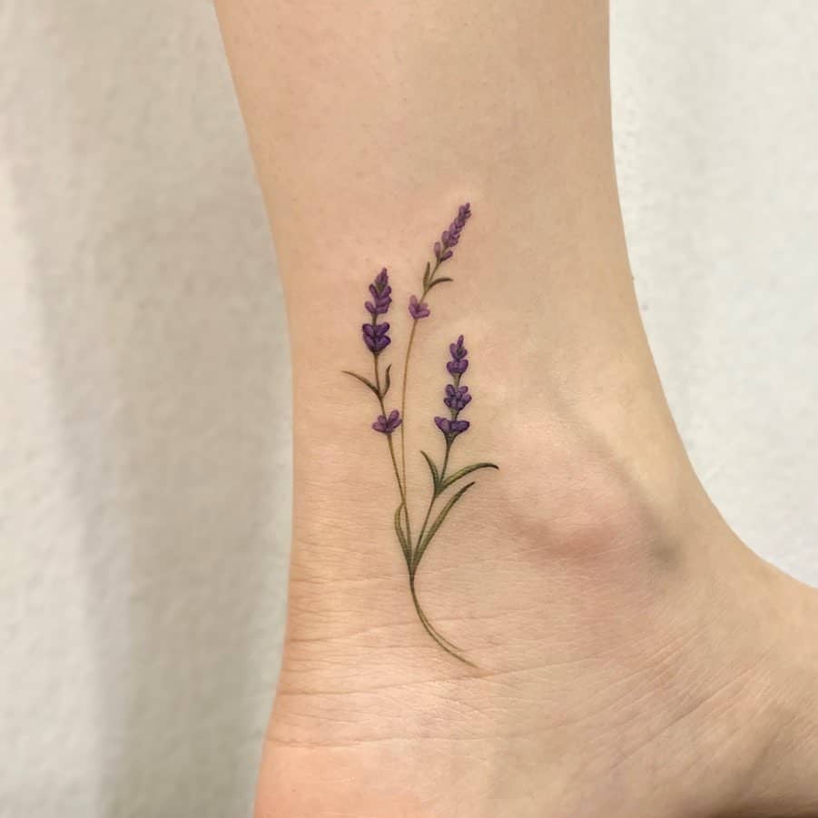 Lilac flower by @tattooist_flower - Tattoogrid.net