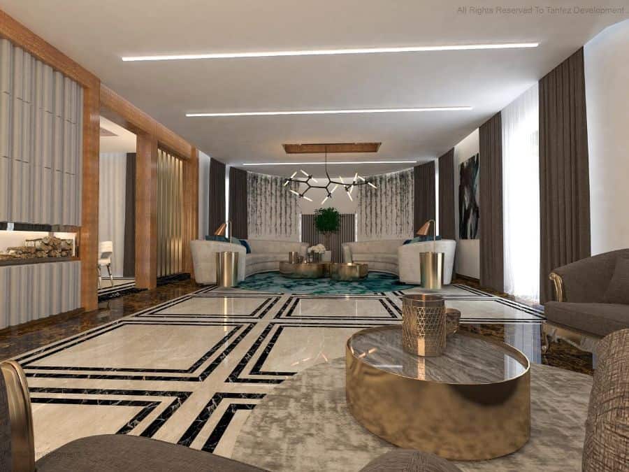 large luxury living room 