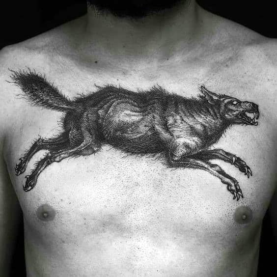 Geometric wolf running... - Susboom Tattoo & Illustration | Facebook