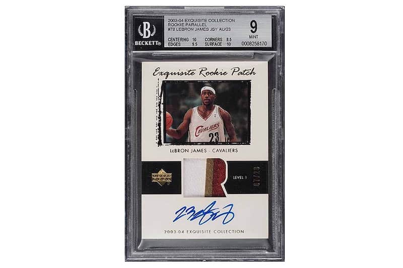 LeBron James Rookie Card Sells For 5 2 Million Next Luxury