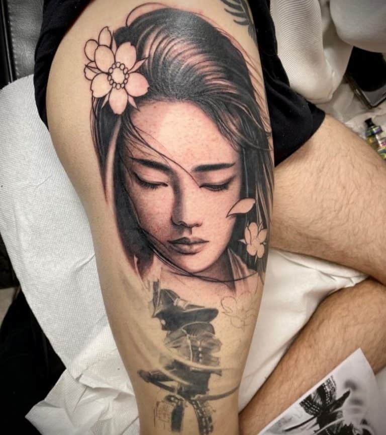 109 Best Geisha Tattoos 2024 Inspiration Guide 7128