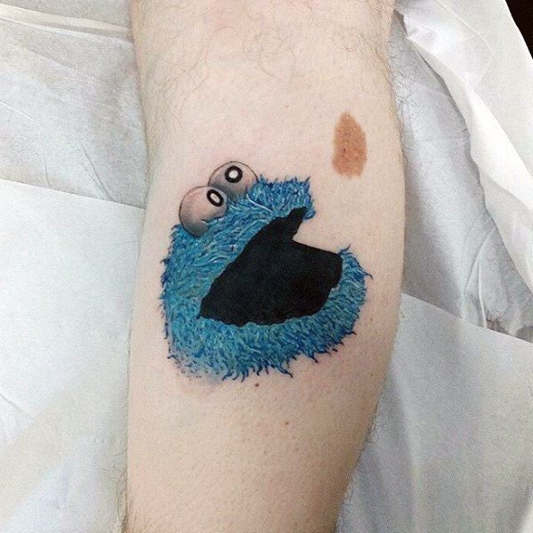 Quinn Rollins on Twitter Cookie Monster Tattoo 13 I want this one to be  better than it is Obv httpstcoinm8kh6Joj  Twitter