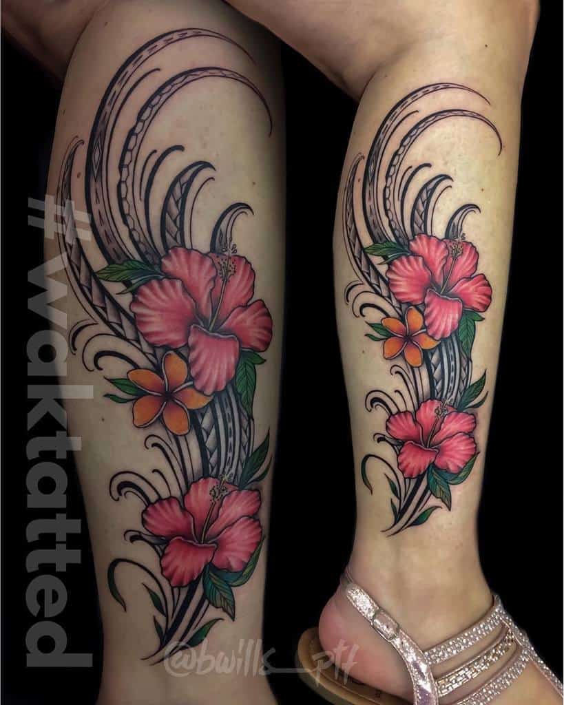 Top 61 Best Hawaiian Flower Tattoo Ideas - [2021 Inspiration Guide]