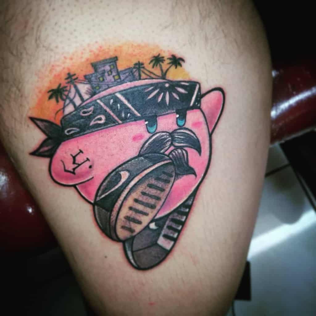 Leg Kirby Tattoos Karla.del.rio