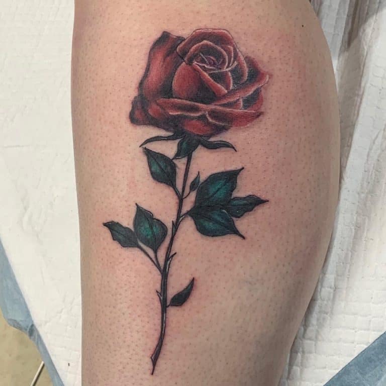 Beautiful Red Rose Tattoo Ideas for a Bold Statement