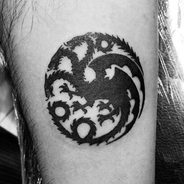 Leg Simple Dragon Guys Tattoo Ideas