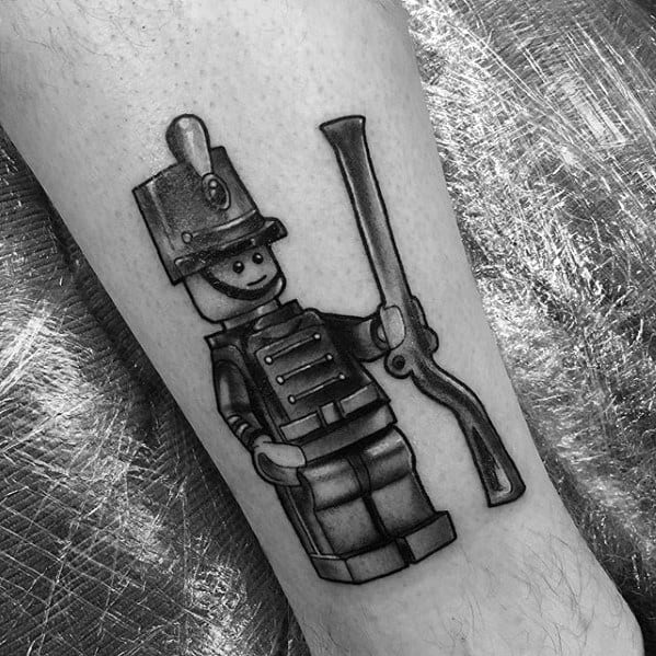 Lego Male Tattoo Designs
