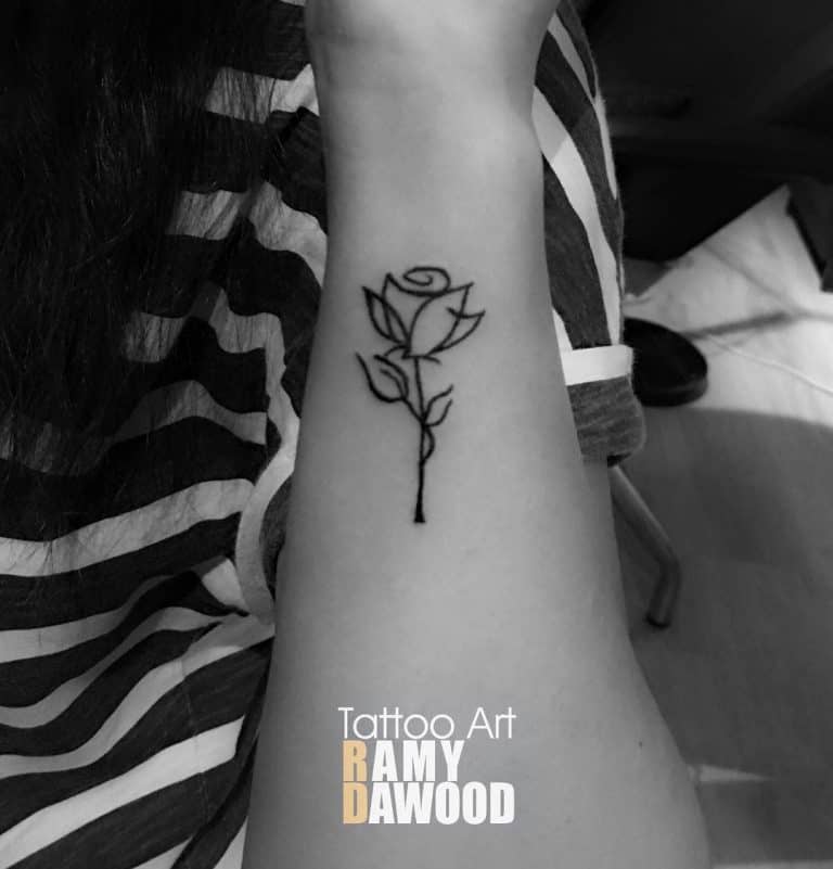 51 Amazing Simple Rose Tattoo Ideas [2024 Inspiration Guide]