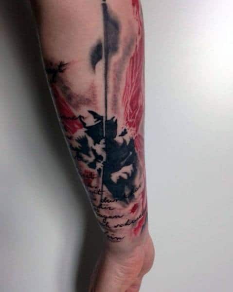 Linkin Park Tattoos For Gentlemen