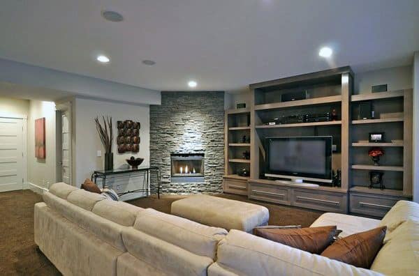 Living Room Ideas Corner Fireplace Design
