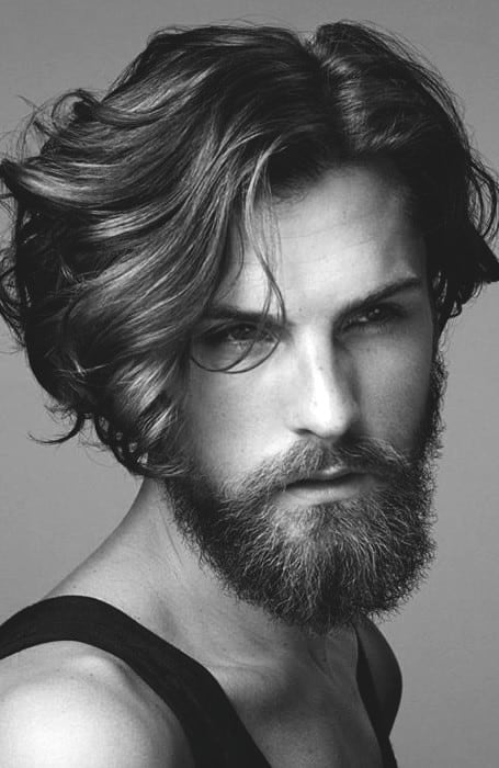 Long Straight Hairstyles For Men