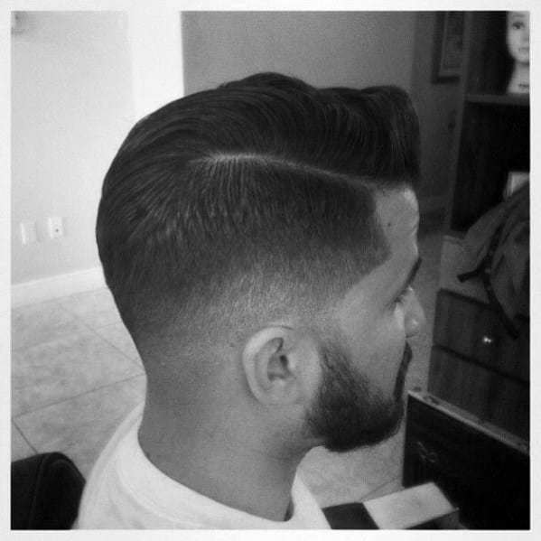 Low Fade Comb Over Hairstyles For Men