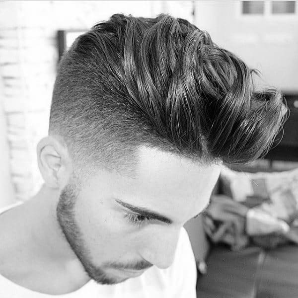 Low Fade Wavy Trendy Guys Thick Haircuts