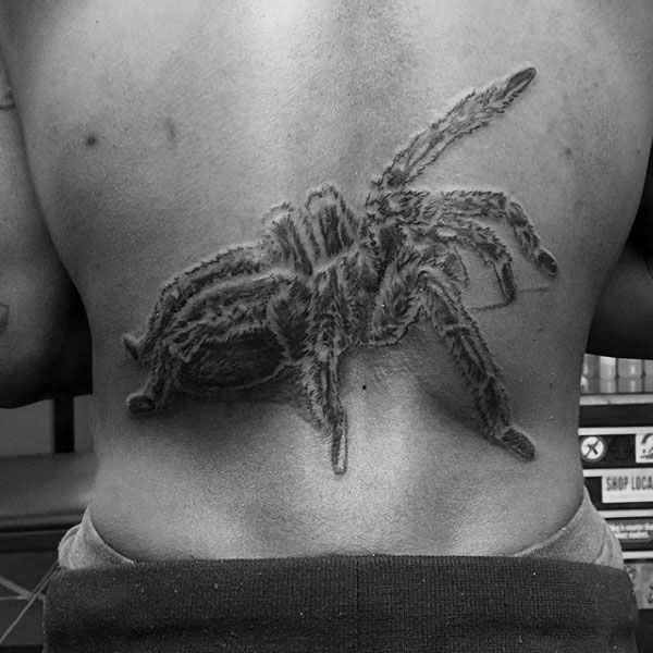Lowr Back Guys Tarantula Spider Tattoos