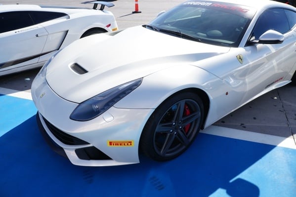Luxury Exotic Cars White Ferrari