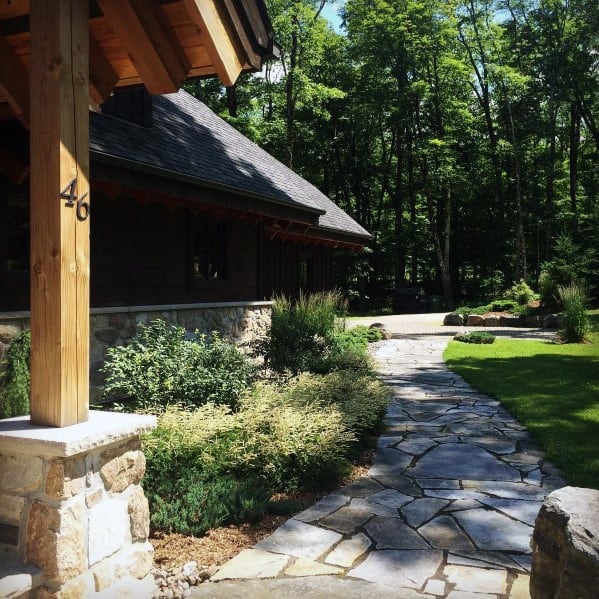 Luxury Flagstaff Stone Walkway Ideas