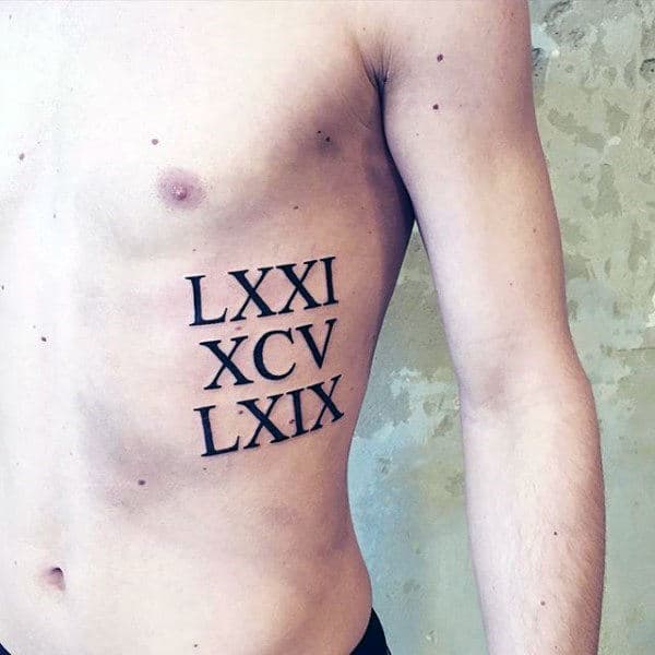 82 Celebrity Roman Numeral Tattoos  Steal Her Style