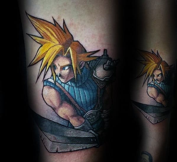 Final Fantasy 10 tattoo by Christian Halteman at his home studio Los  Angeles CA  rtattoos