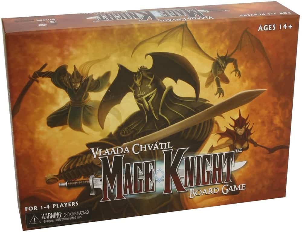 neca mage knight board game