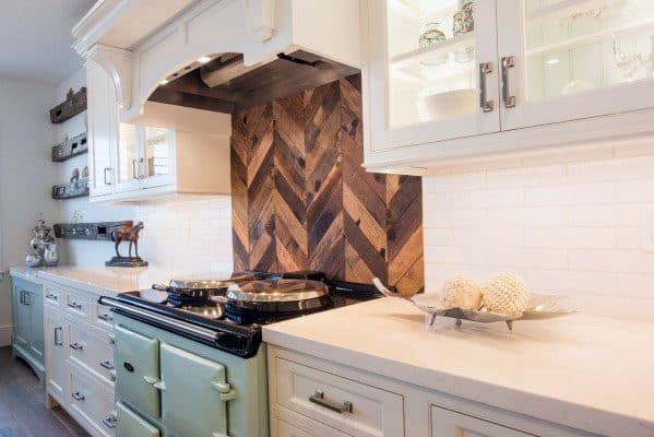 Top 60 Best Wood Backsplash Ideas Wooden Kitchen Wall Designs