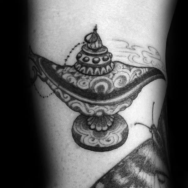 Make a Wish with these Genie Lamp Tattoos  Tattoodo