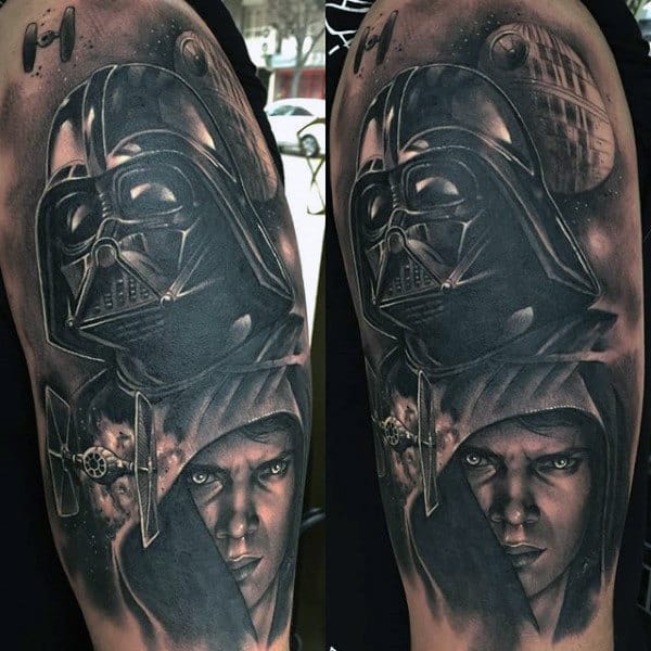 Anakin Skywalker tattoo by Mark Wosgerau  Post 18272