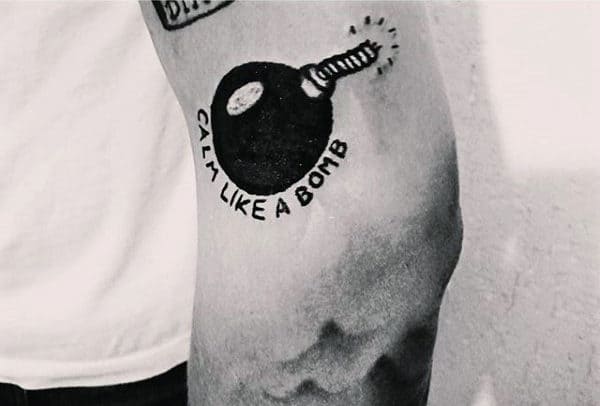 60 Bomb Tattoo Designs For Men  Explosive Ink Ideas