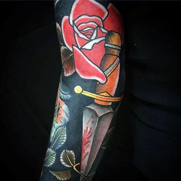 Top Best Dagger Knife Tattoo Ideas 21 Inspiration Guide