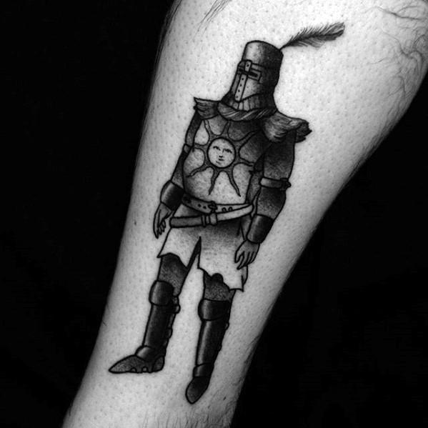 70 Dark Souls Tattoo Designs For Men Video Game Ideas