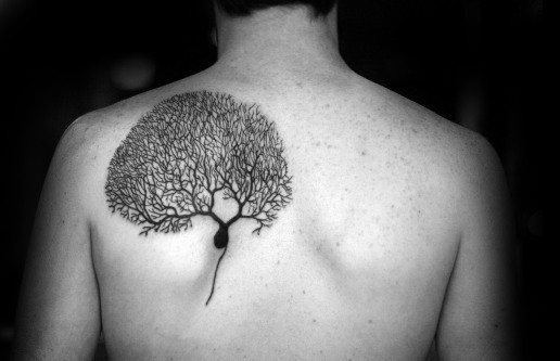 40 Neuron Tattoo Designs For Men - Nerve Cell Ink Ideas