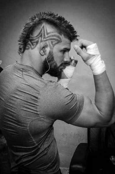 Male Fighter Mohawk Haircut Inspiration