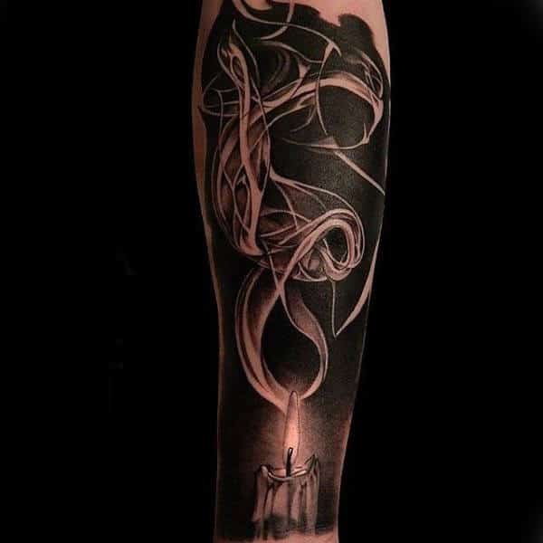 Meanings Designs and Ideas for Candle Tattoos  TatRing