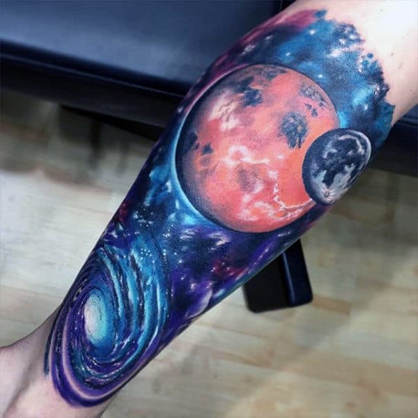 90 Cool Astronomy Tattoos for Men [2023 Inspiration Guide]