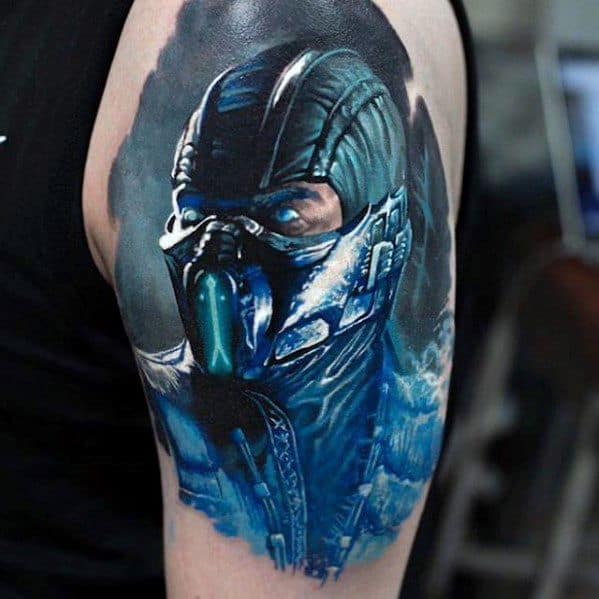 80 Gamer Tattoos For Men - Video Game Design Ideas