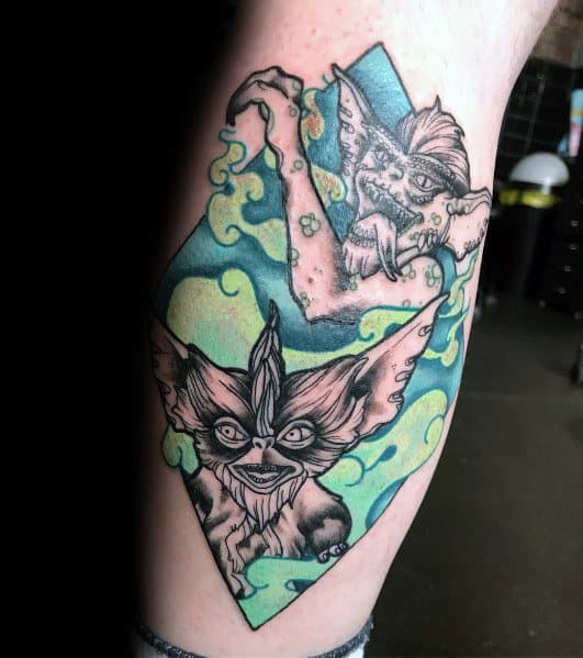 Male Gremlin Themed Tattoos