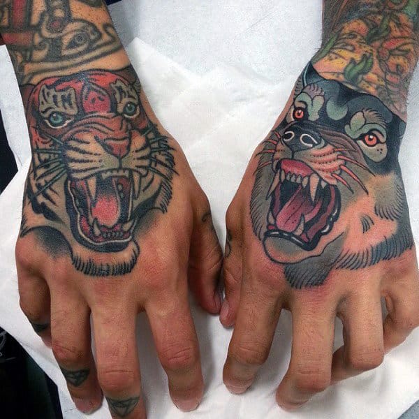 half human half tiger arm tattoo｜TikTok Search