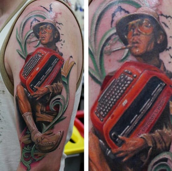 Strange And Wonderful Hunter S Thompson Inspired Tattoos  Tattoodo
