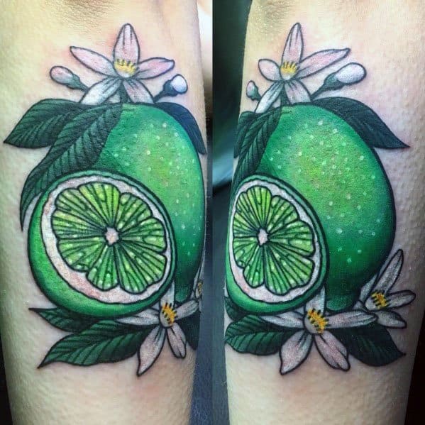 40 Cool Lime Tattoo Ideas for Men [2024 Inspiration Guide]