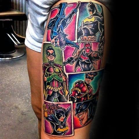 New Nightwing tattoo. - Dick Grayson - Comic Vine