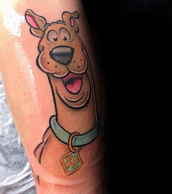 Male Scooby Doo Tattoo Ideas