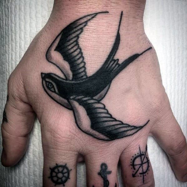 75 Sparrow Tattoo Designs For Men  Masculine Ink Ideas