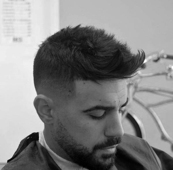 Male Short Wavy Hairstyle For Thin Hair