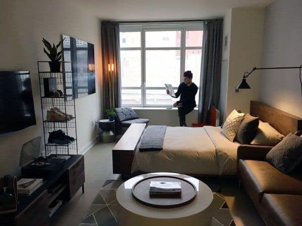 Top 60 Best Studio Apartment Ideas, Studio Bedroom Living Room Ideas